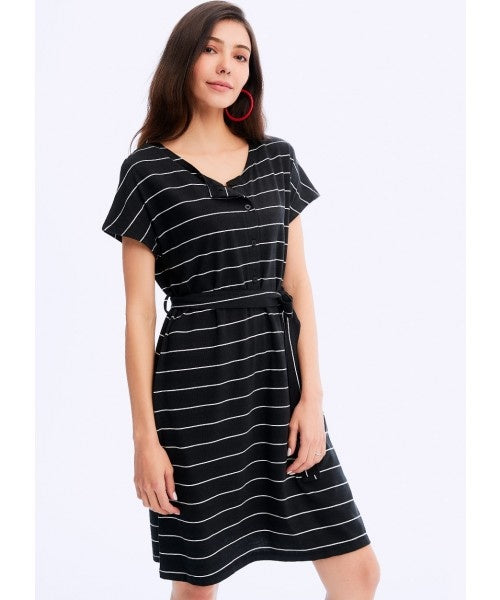 Mamaway Daily Stripe Maternity & Nursing Dress
