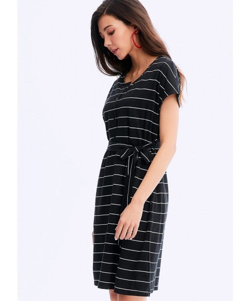 Mamaway Daily Stripe Maternity & Nursing Dress