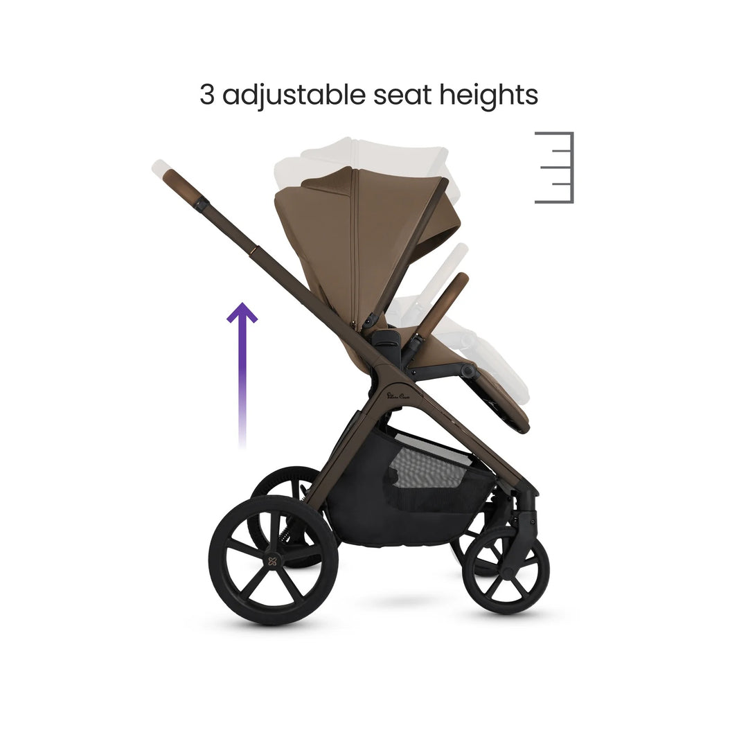 Silver Cross Cove with Carrycot (6 Piece) - Maple