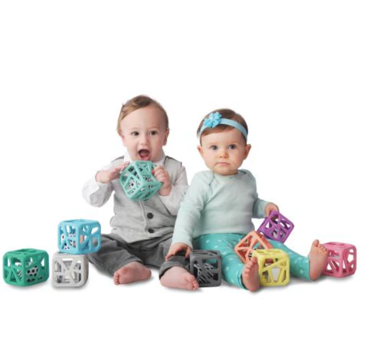 Malarkey Kids Chew Cube 3m+ Pink