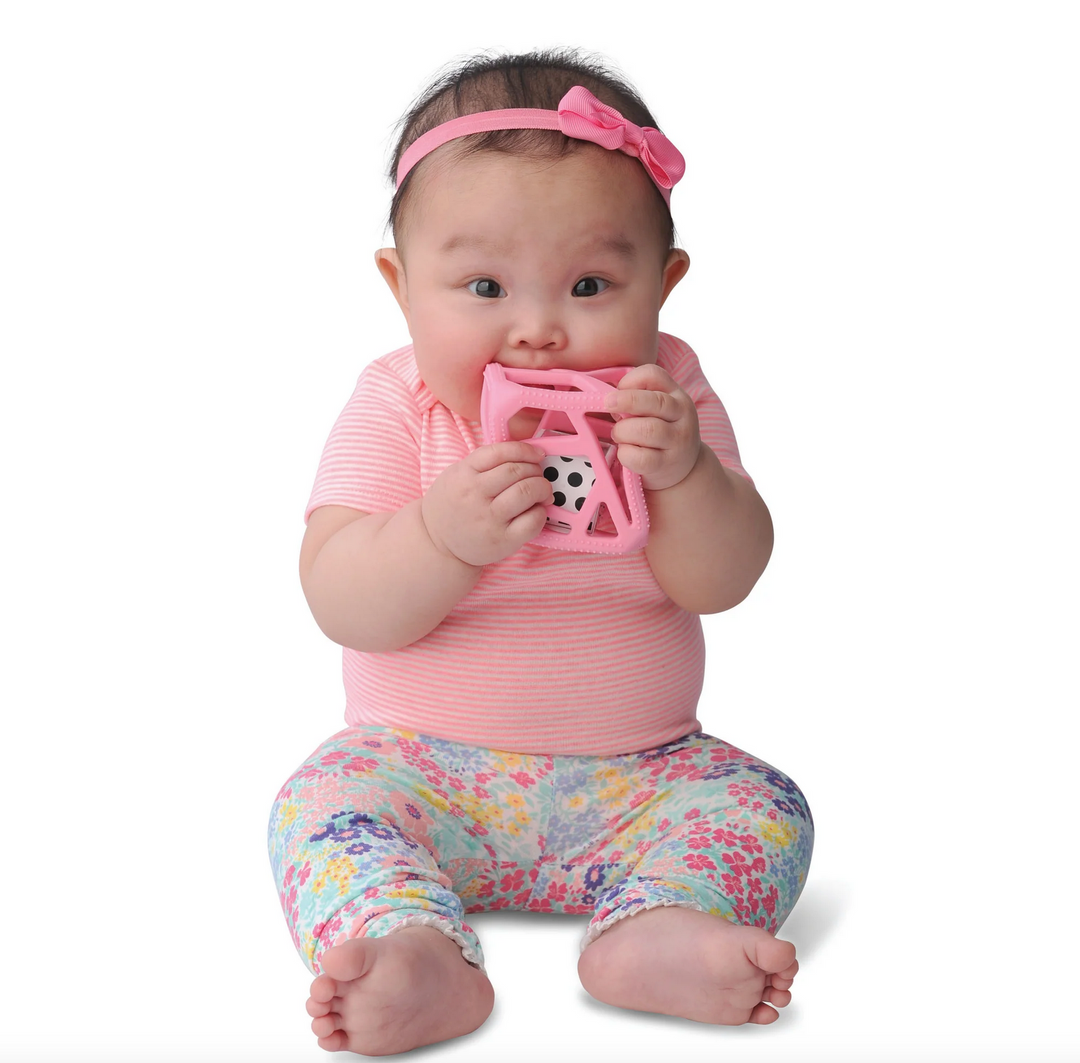 Malarkey Kids Chew Cube 3m+ Pink