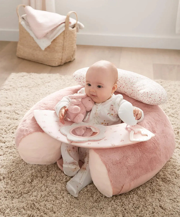 Mamas & Papas Welcome to the World Sit & Play Bunny Interactive Seat - Pink