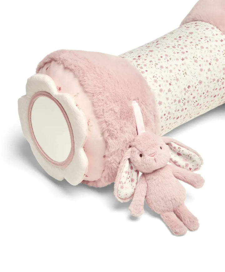 Mamas & Papas Welcome to the World Bunny Tummy Time Roll - Pink