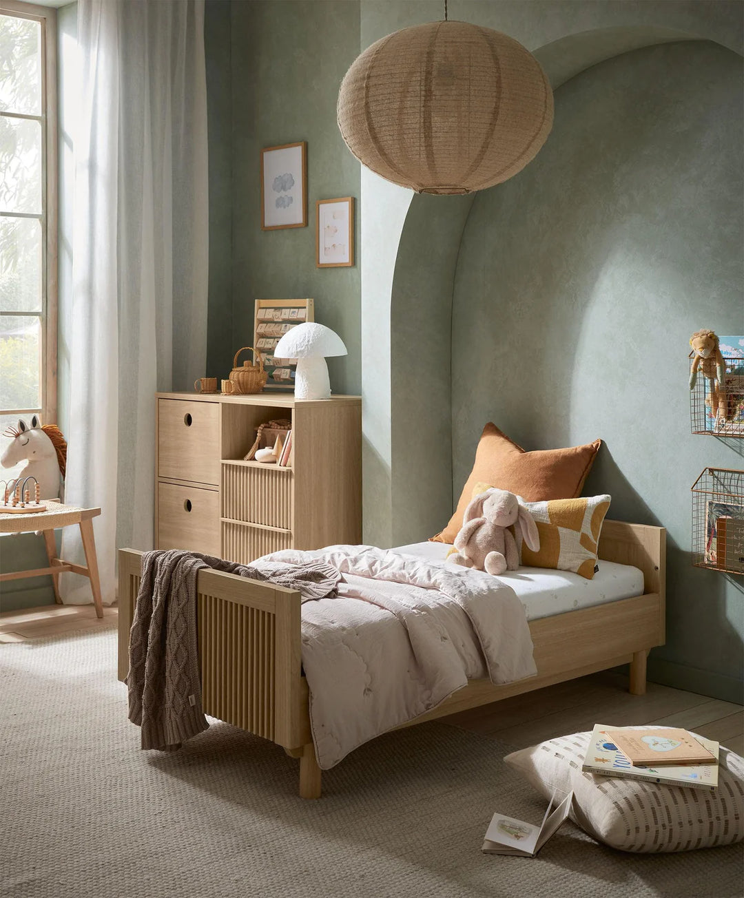 Mamas & Papas Oska Cotbed - Oak