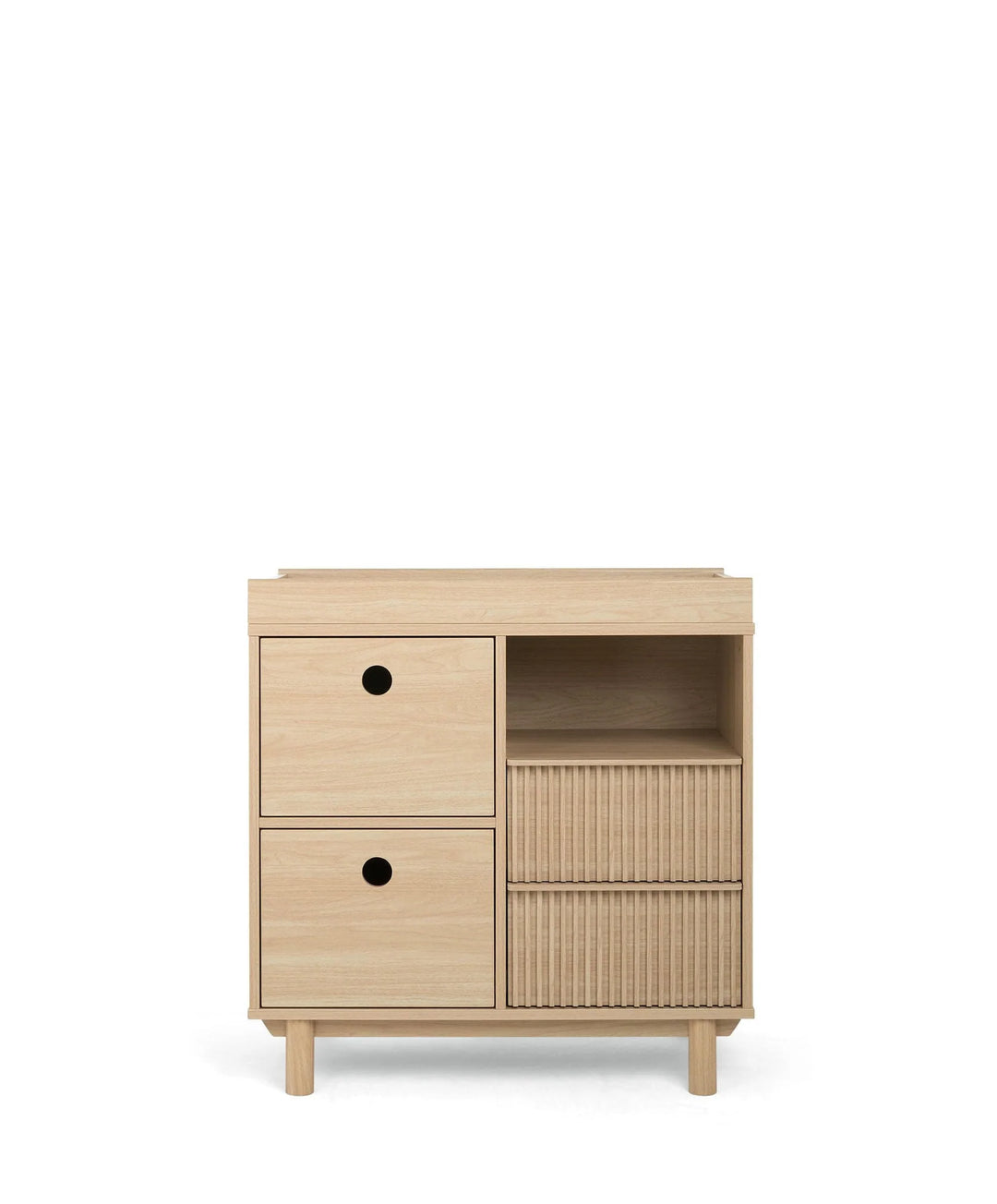 Mamas & Papas Oska NARROW 2 Drawer Dresser Changer - Oak