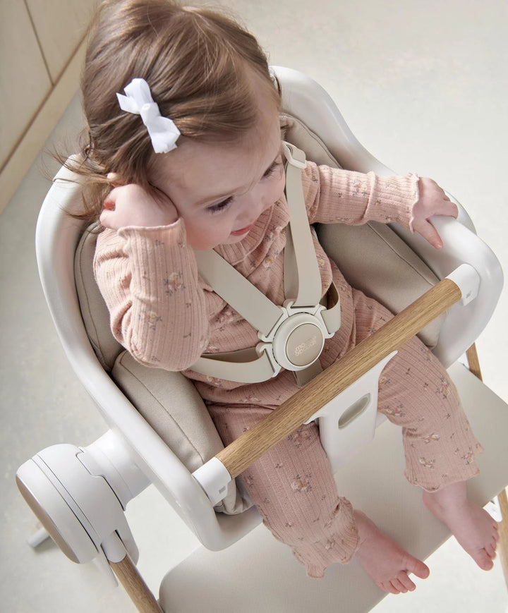 Mamas & Papas Eno Highchair, Bouncer & Cushion Complete bundle - Cashmere