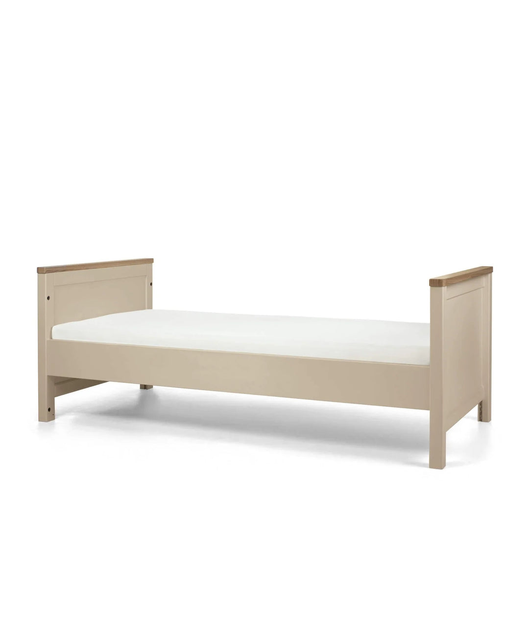 Mamas&Papas Harwell 4 Piece Set with Cotbed, Mattress, Fitted Sheets & Mattress Protector - Cashmere