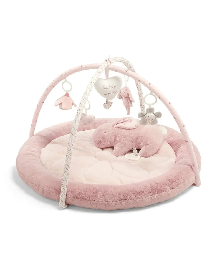 Mamas & Papas Welcome to the World Bunny Playmat - Pink