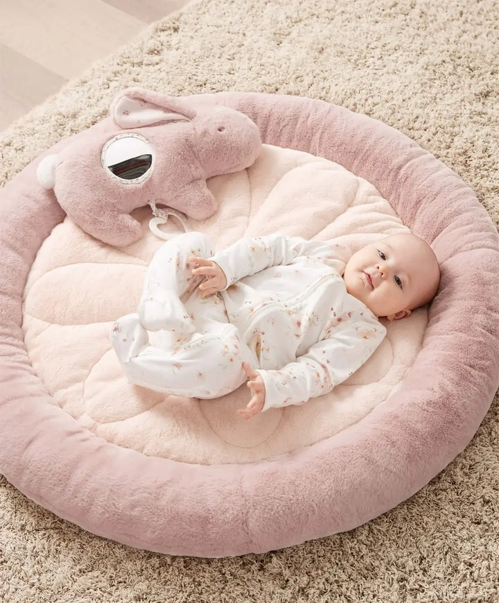 Mamas & Papas Welcome to the World Bunny Playmat - Pink