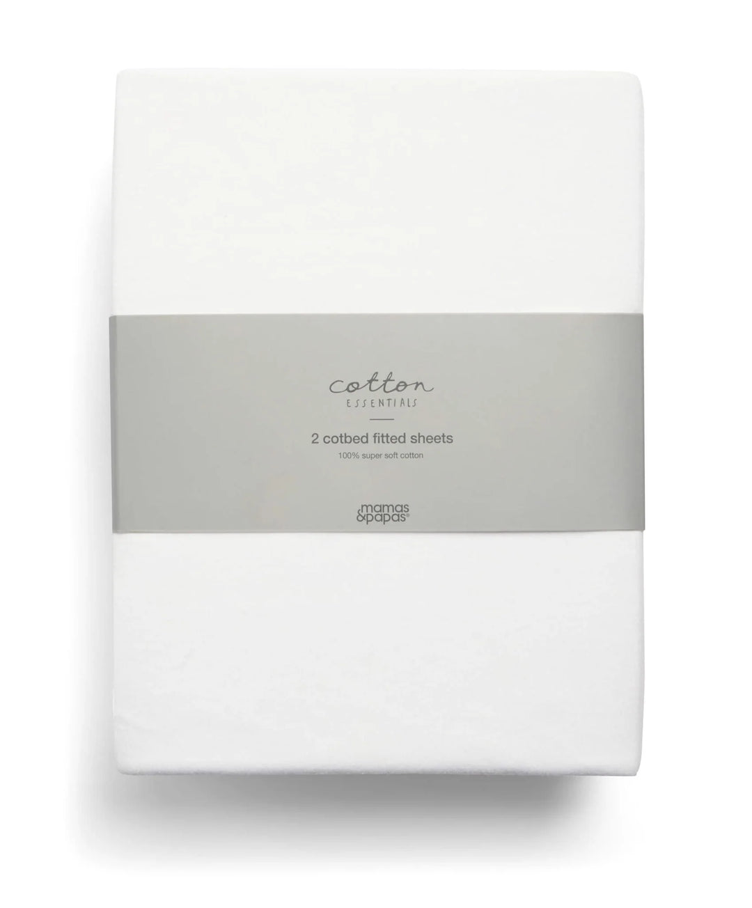 Mamas&Papas Harwell 4 Piece Set with Cotbed, Mattress, Fitted Sheets & Mattress Protector - Cashmere