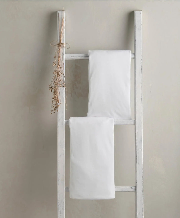 Mamas & Papas Cot Fitted Sheet Set 2 pk - White (Dimensions: 142 x 70 x 19cm)