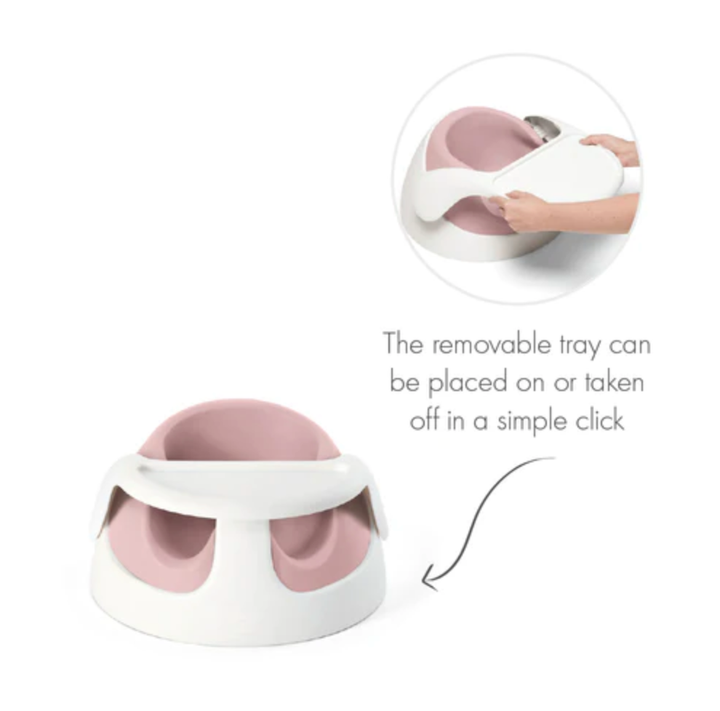 Mamas & Papas Snug Floor Seat with Activity Tray - Blossom