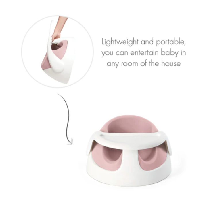 Mamas & Papas Snug Floor Seat with Activity Tray - Blossom