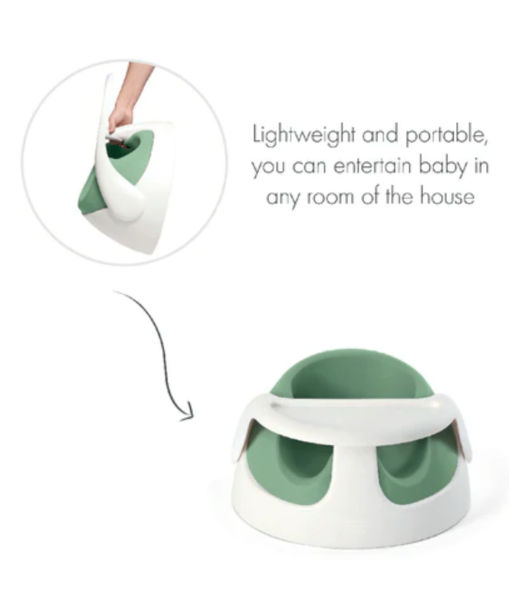 Mamas & Papas Snug Floor Seat with Activity Tray - Eucalyptus