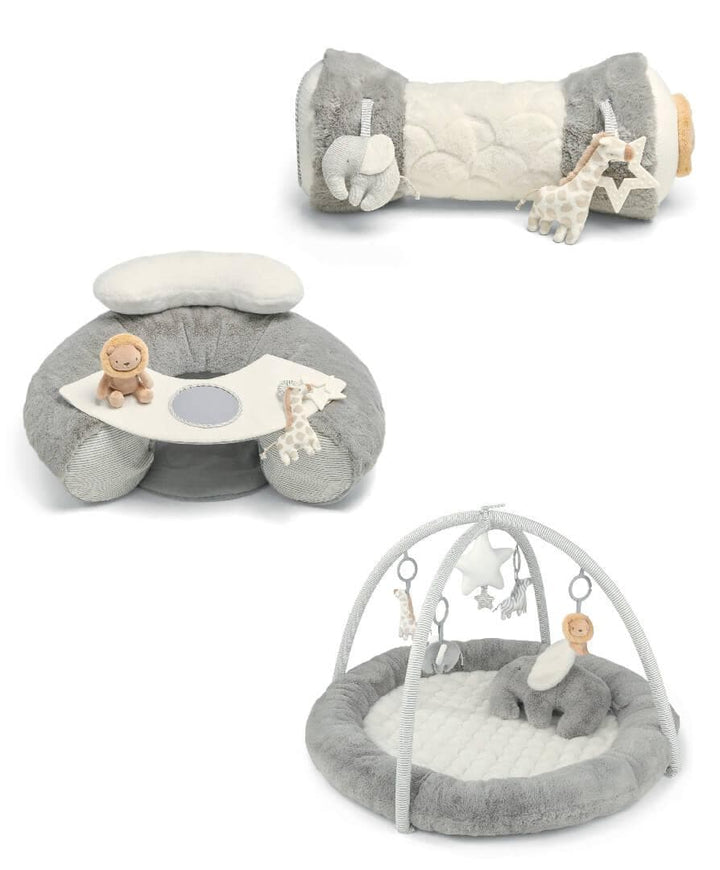 Mamas & Papas Playmat Bundle (3 Pieces) - Welcome to the World Grey