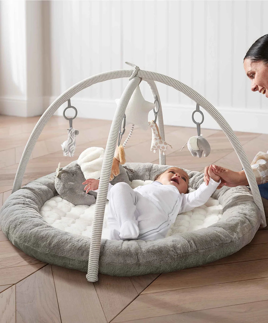 Mamas & Papas Playmat Bundle (3 Pieces) - Welcome to the World Grey