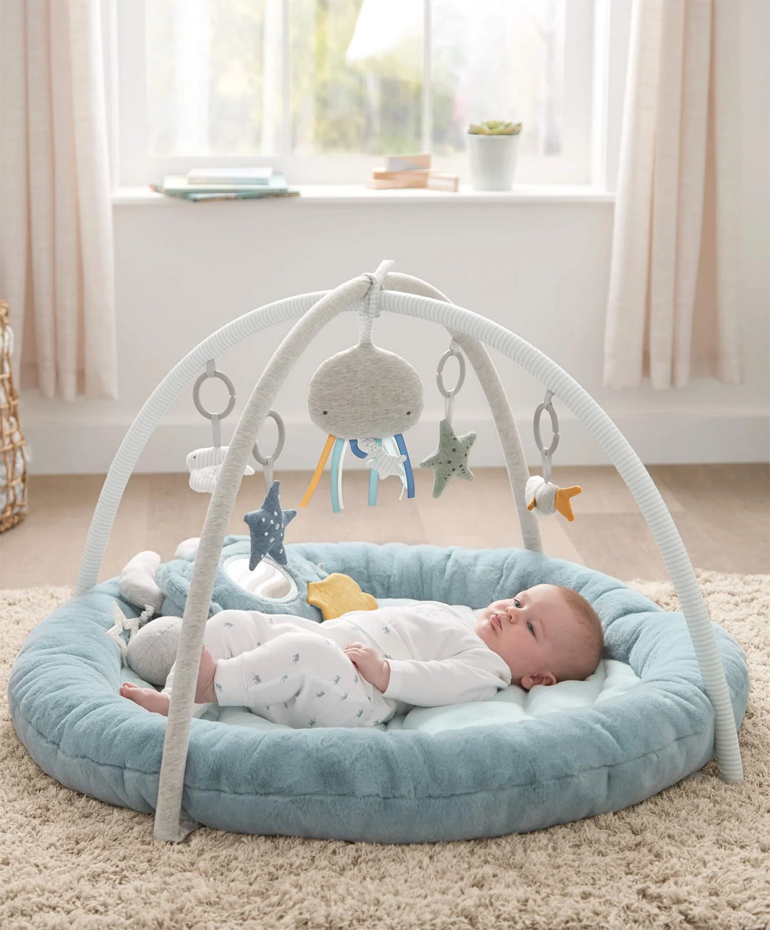 Mamas & Papas Playmat Bundle (3 Pieces) - Welcome to the World Blue