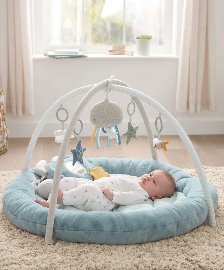 Mamas & Papas Playmat Bundle (3 Pieces) - Welcome to the World Blue