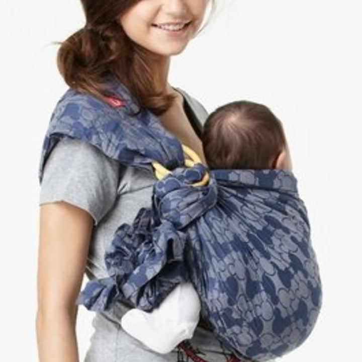 Mamaway Baby Ring Sling Mickey Kaleidoscopes-Blue