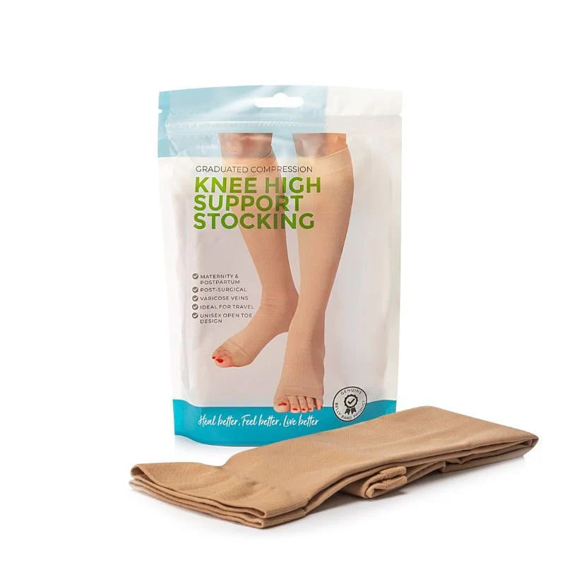 Belly Bands Maternity Compression Stockings - Natural