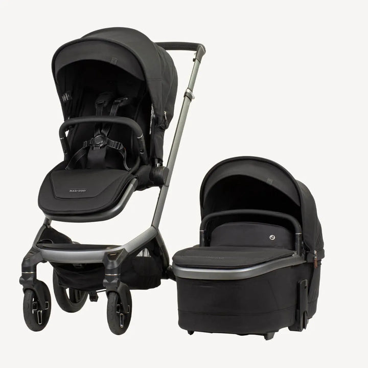 Maxi Cosi Fame Stroller and Bassinet - Twillic Black