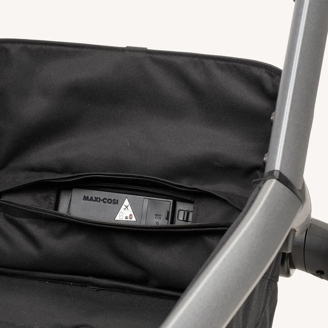 Maxi Cosi Fame Stroller and Bassinet - Twillic Black