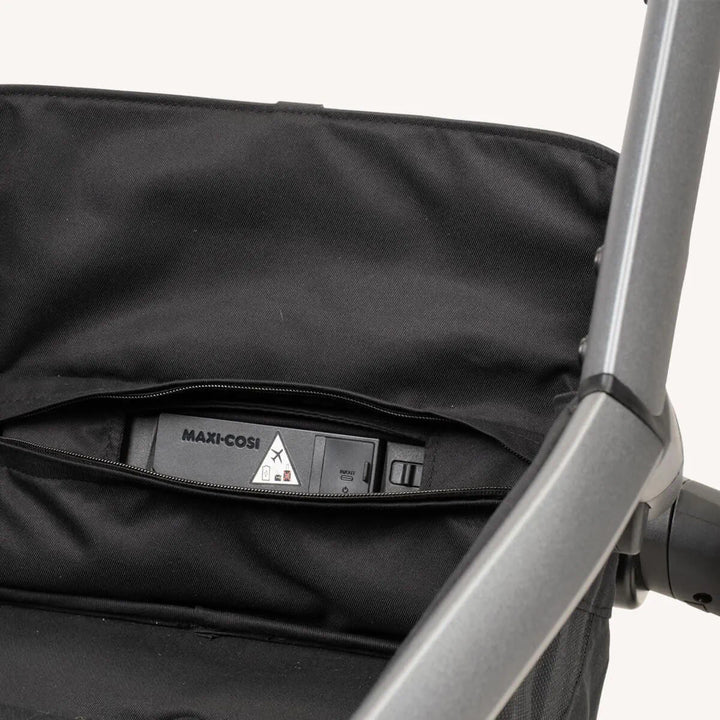 Maxi Cosi Fame Stroller and Bassinet - Twillic Black