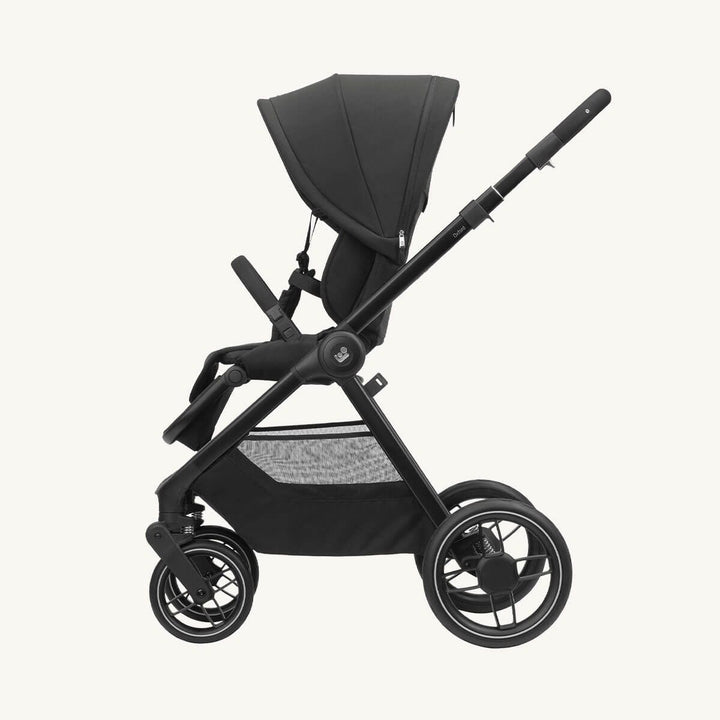 Maxi Cosi Oxford Stroller and Sense Bassinet - Twillic Black (24030)