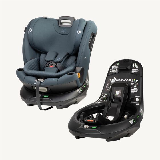 Maxi Cosi Raia 360 LX Rotating Car Seat - Ink (26097) + Spare Base