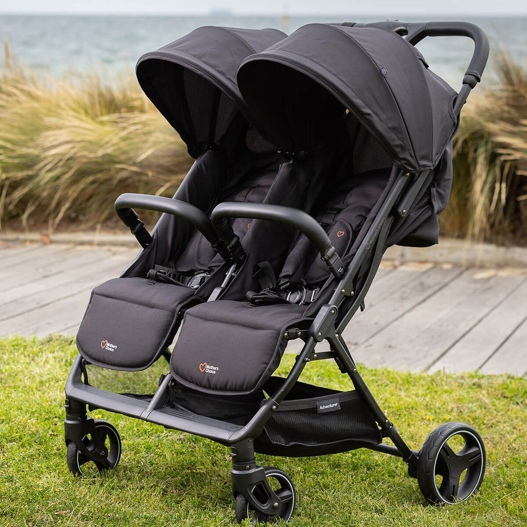 Mother’s Choice Adventurer Side By Side Double Stroller (24026)