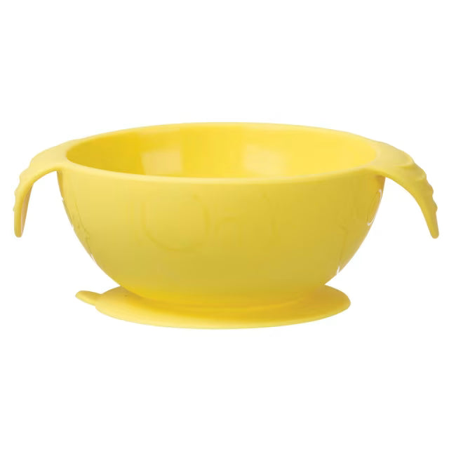B.Box Silicone Bowl + Spoon - Lemon Sherbet