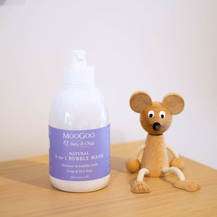 MooGoo 2-in-1 Bubbly Wash 500ml