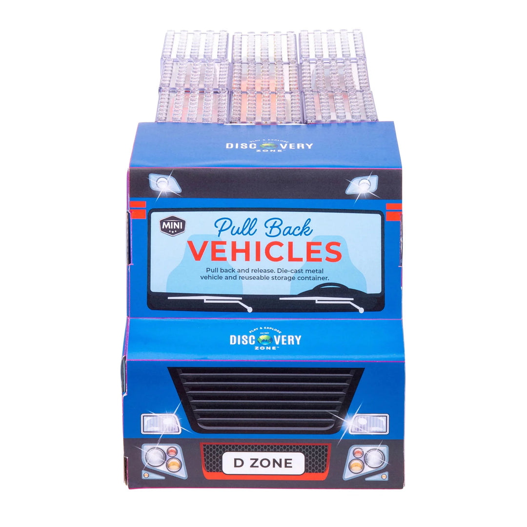Discovery Zone Pull Back Vehicles - Mini (Assorted)
