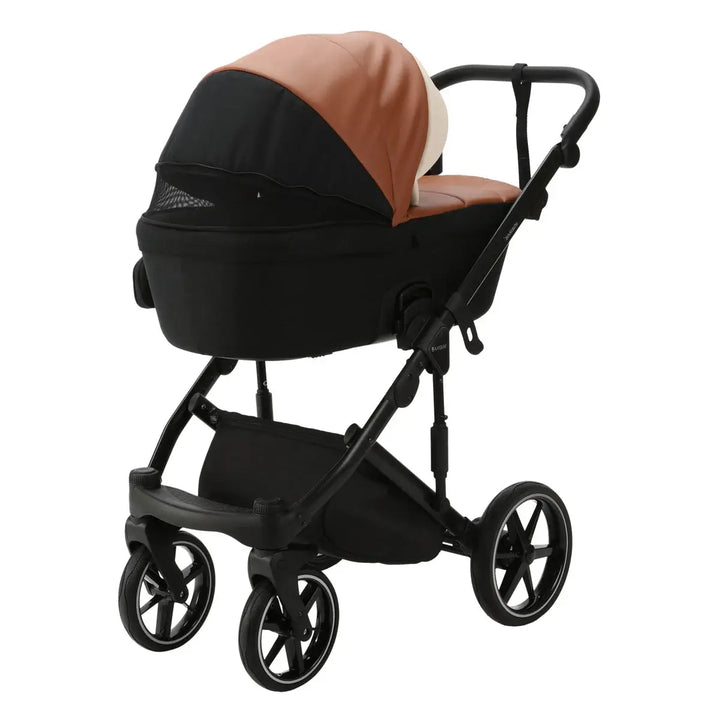 Bambini MILAN² Modern Pram - Black/Tan/Cream
