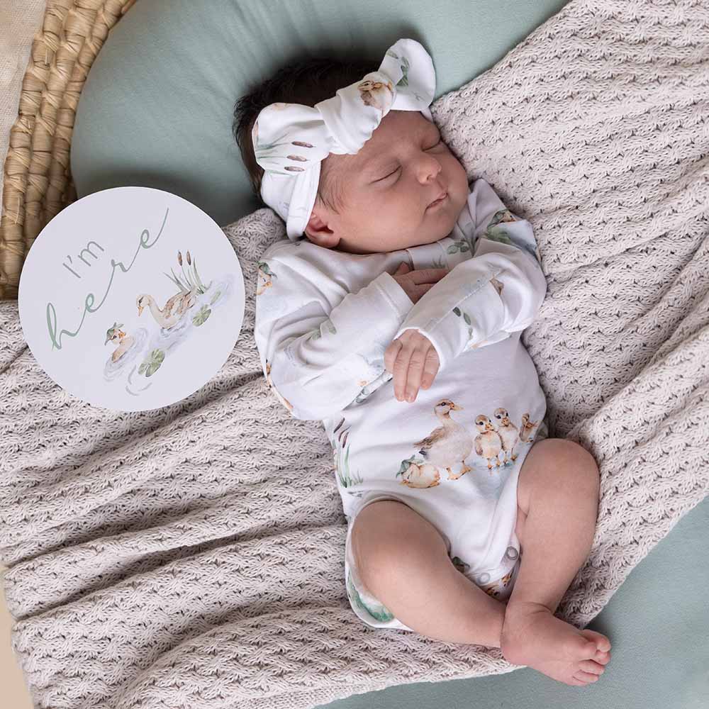 Reversible Milestone Cards - Duck Pond & Sage