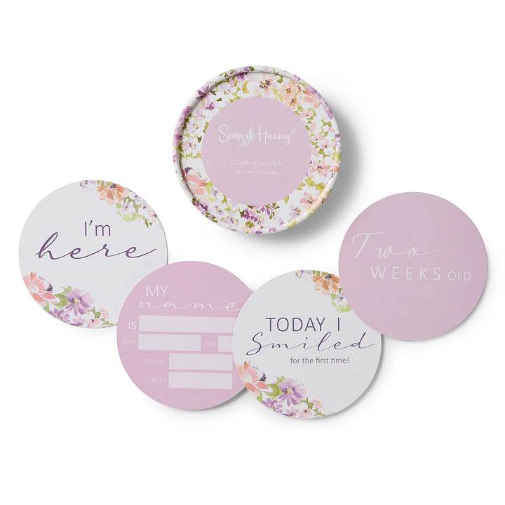Reversible Milestone Cards - Isla & Lilac