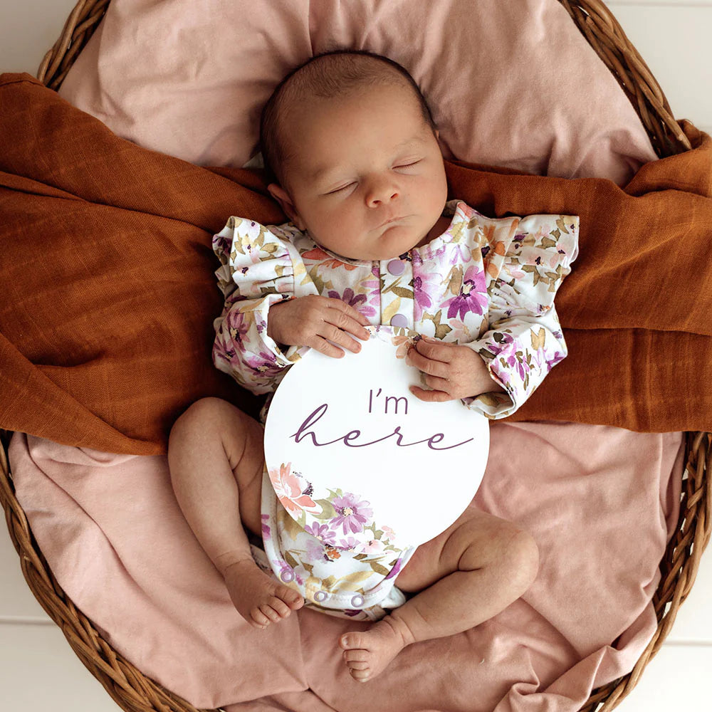 Reversible Milestone Cards - Isla & Lilac