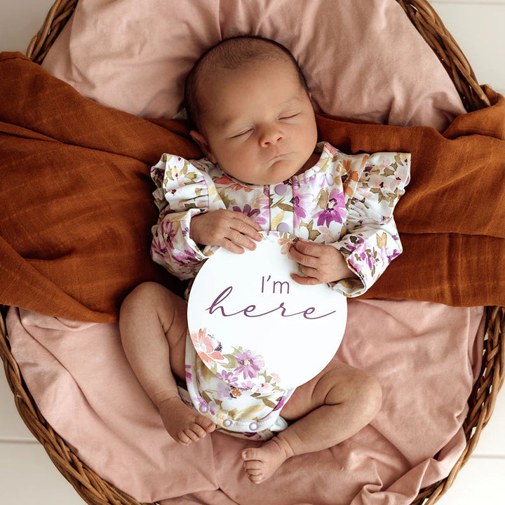 Reversible Milestone Cards - Isla & Lilac