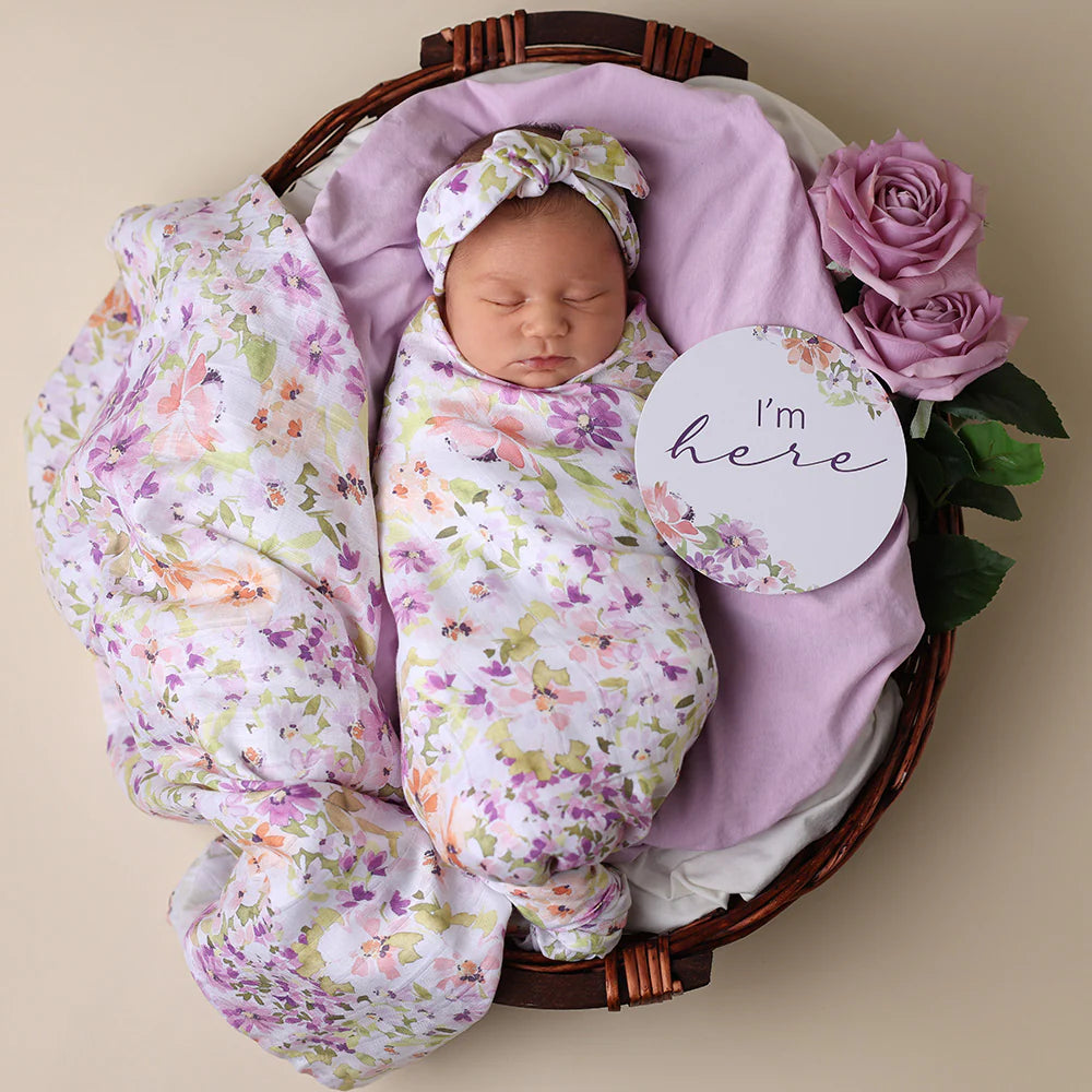 Reversible Milestone Cards - Isla & Lilac