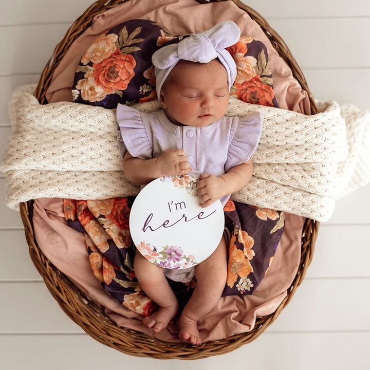 Reversible Milestone Cards - Isla & Lilac