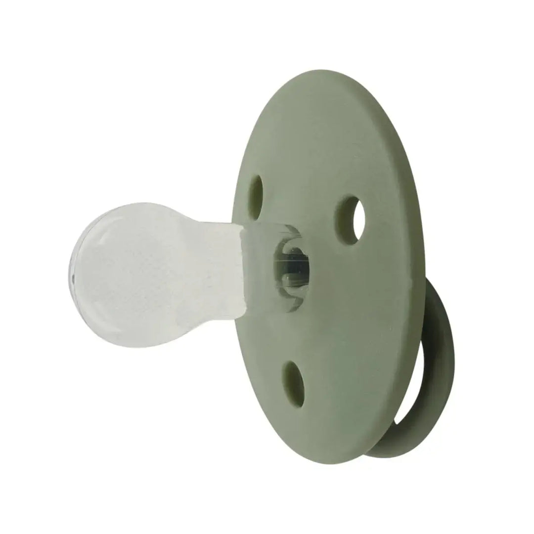 Mininor Pacifier/Dummy Silicone 2 pack-WILLOW GREEN
