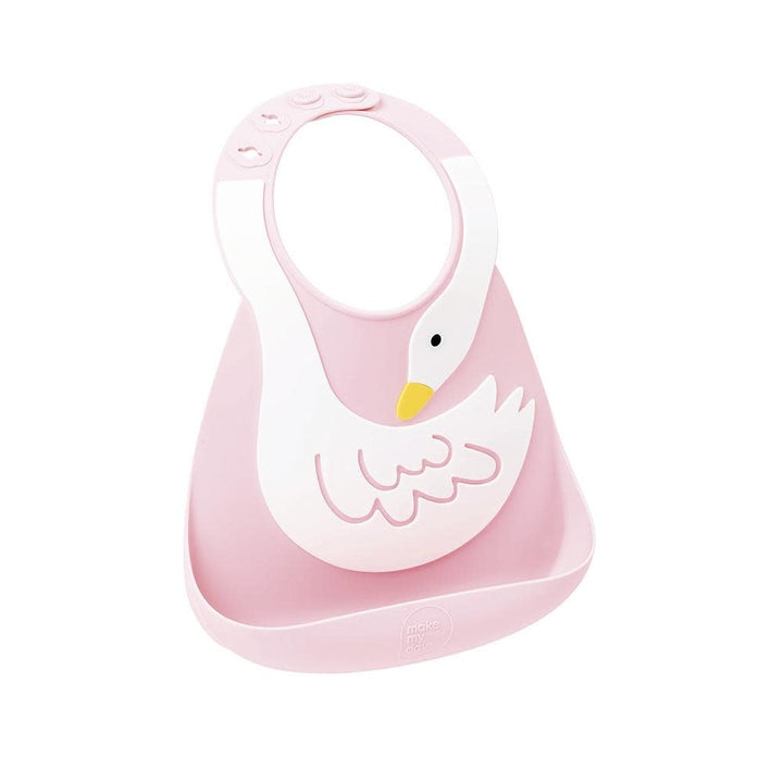 MAKE MY DAY BIB - SWAN