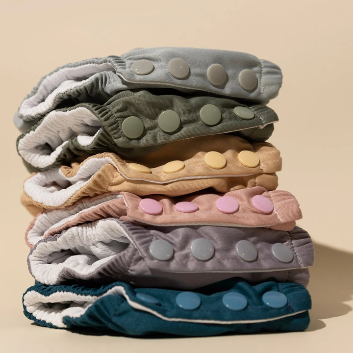 Moonu Swim Nappy - Steel