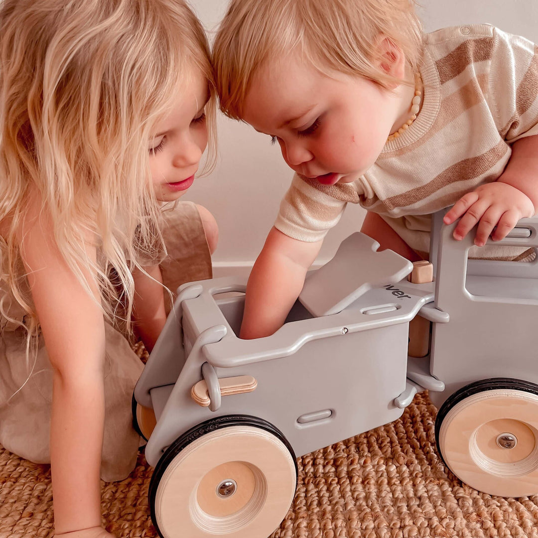Moover Toys Classic Dump Truck Grey