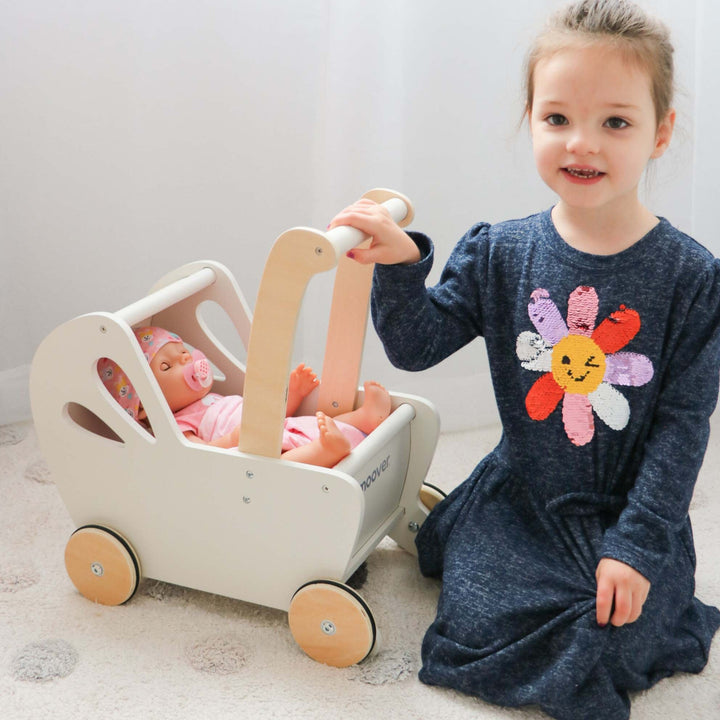 Moover Toys Essentials Dolls Pram Pink