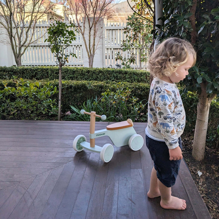 Moover Toys Essentials Ride on Bike Green