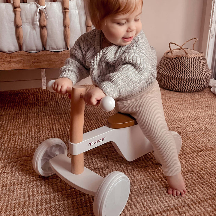 Moover Toys Essentials Ride on Bike White