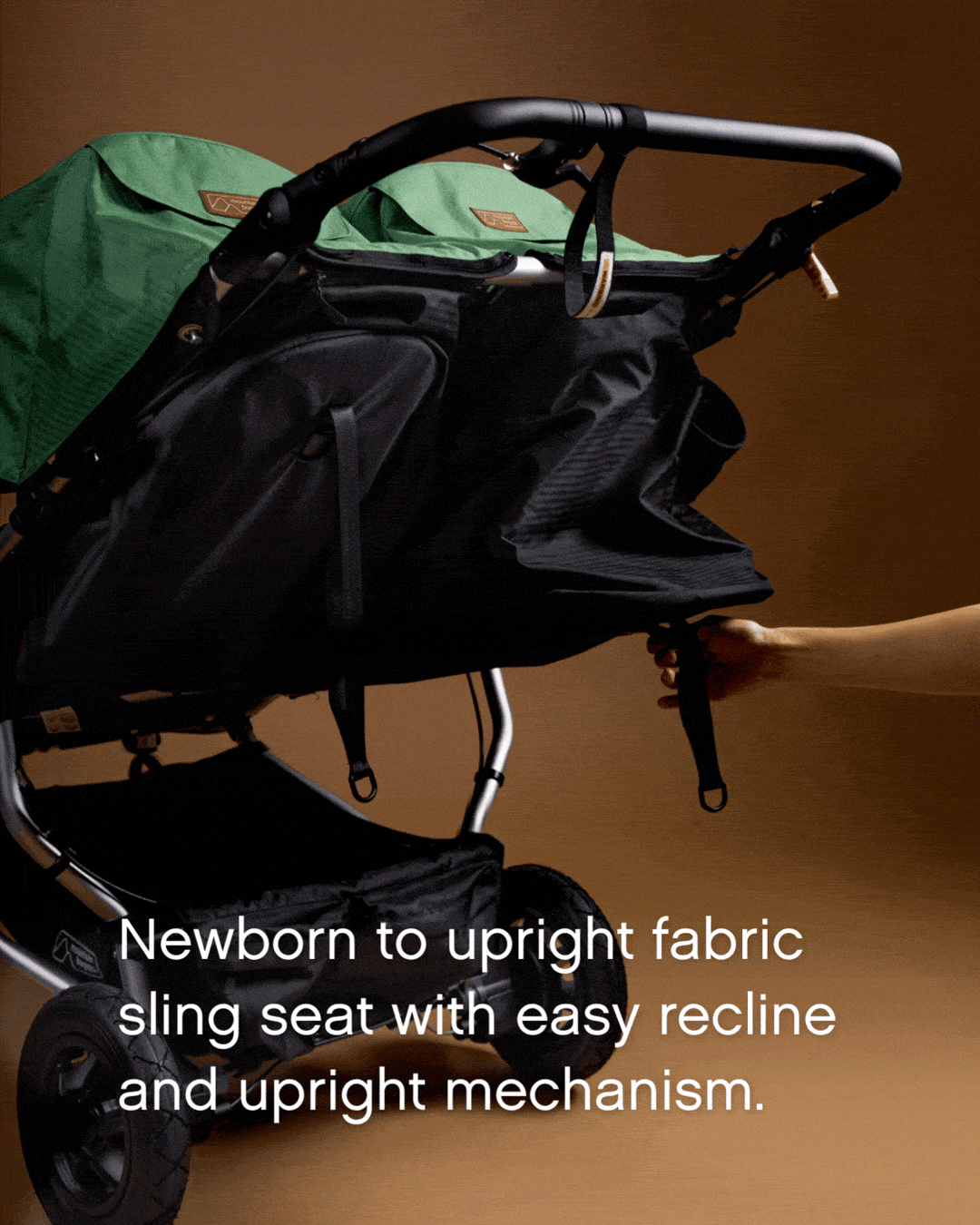 Mountain Buggy duet™ buggy Heritage Collection - Caviar