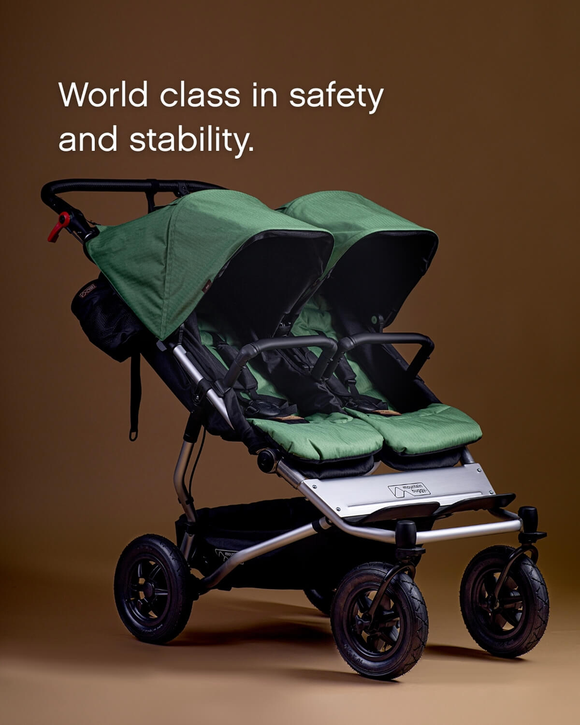Mountain Buggy duet™ buggy Heritage Collection - Caviar