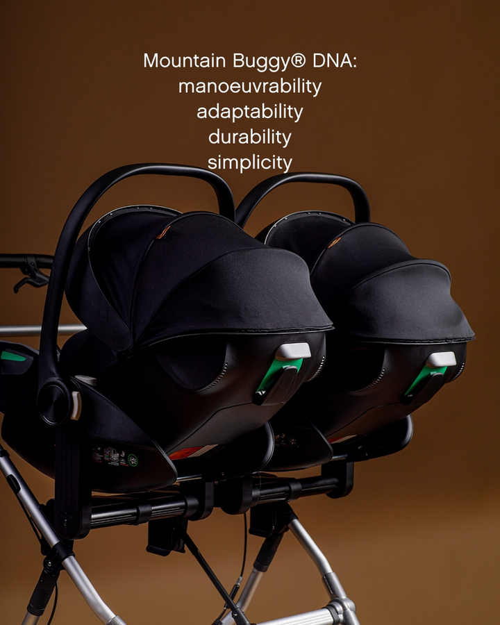 Mountain Buggy duet™ buggy Heritage Collection - Caviar